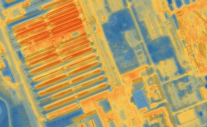 AI and crypto data centers straining power grids worldwide  satellite image