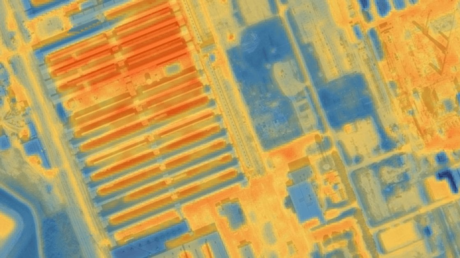 AI and crypto data centers straining power grids worldwide  satellite image