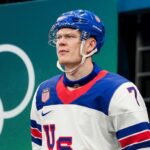 American star Brady Tkachuk says there's hatred in USA-Canada rivalry ahead of gold medal match