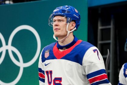 American star Brady Tkachuk says there's hatred in USA-Canada rivalry ahead of gold medal match