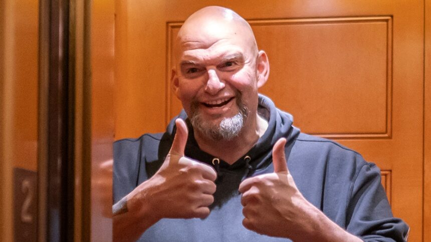 John Fetterman, under fire from fellow Democrats, breaks with the partys dictates and often sides with Trump