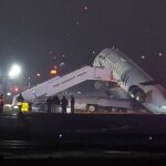 LaGuardia plane crash air traffic control audio reveals frantic call for truck to 'stop, stop, stop'