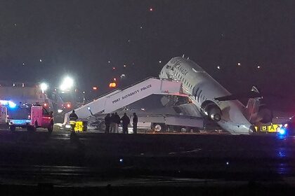 LaGuardia plane crash air traffic control audio reveals frantic call for truck to 'stop, stop, stop'