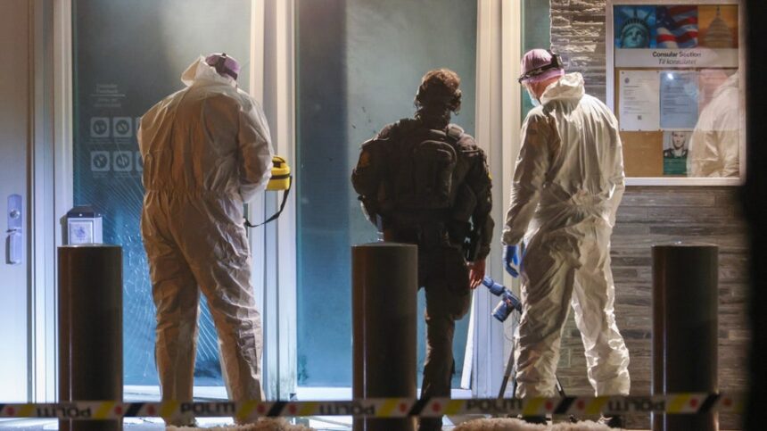 'Loud bang,' damage reported at US Embassy in Norway; police investigating