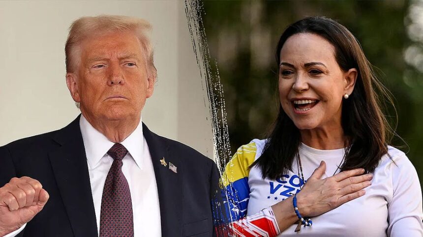 Machado tells US oil giants Venezuela will become beacon of wealth creation after Trump ousted Maduro