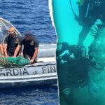 Police stumble upon ancient shipwreck amid routine patrol, keep location secret to deter looters