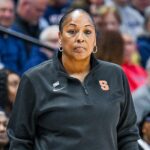 Syracuse coach calls NCAA bracket placement a 'personal attack' after third straight tournament loss to UConn