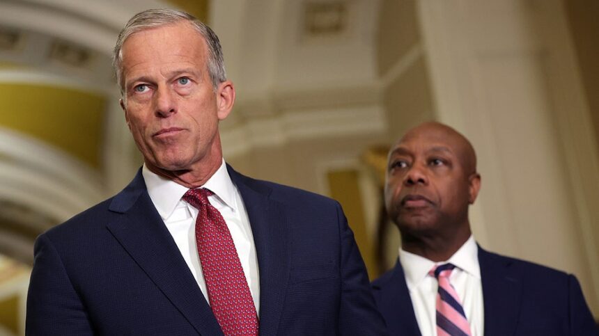 Trump-backed Senate hopeful gains momentum with top GOP endorsements before Mullin DHS shift