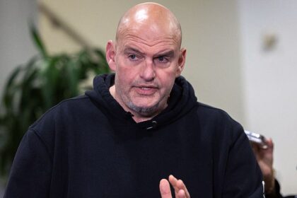 Fetterman says 'moral clarity' drives his widening break with the Democratic Party