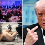In pictures: Before and after the 2026 White House Correspondents Dinner shooting