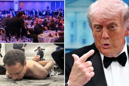 In pictures: Before and after the 2026 White House Correspondents Dinner shooting
