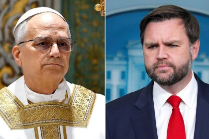 JD Vance tells Pope Leo XIV to 'stick to matters of morality' and stay out of US public policy