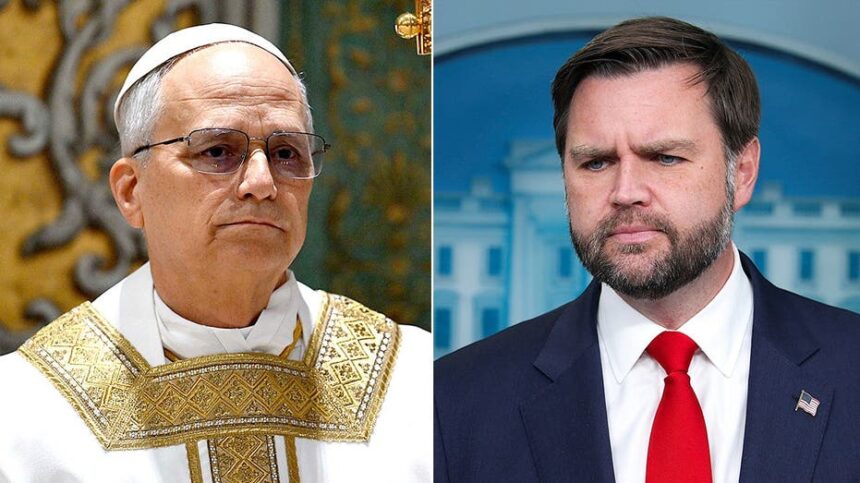 JD Vance tells Pope Leo XIV to 'stick to matters of morality' and stay out of US public policy
