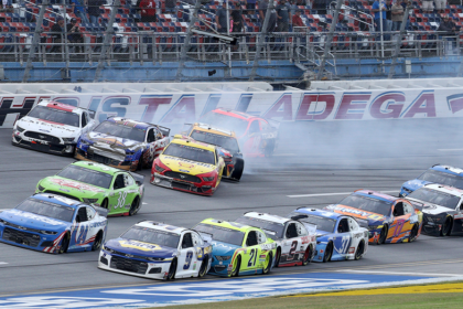 NASCAR fans pack into Talladega Superspeedway ahead of Sunday's Jack Links 500 race