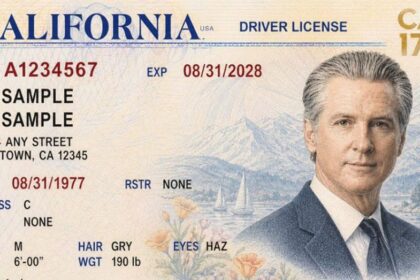 Newsom mocks Trump's limited-edition passport with fake California driver's license featuring gov's portrait