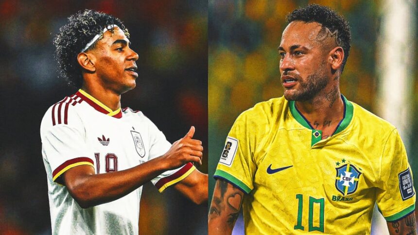 Neymar Endorses Lamine Yamal for Future Ballon d'Or, Champions League Double