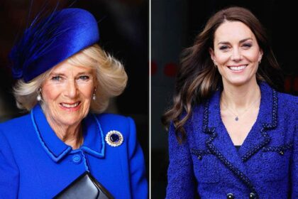 Queen Camilla and Kate Middletons royal battle over blue sparked palace tension: expert