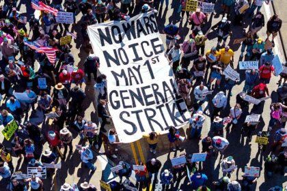 600 groups with $2B in revenue mobilize 3,000 May Day protests in a 'red-blue' alliance, probe finds