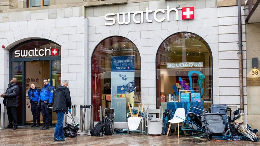 Audemars Piguet x Swatch 'Royal Pop' release sparks mob scenes, pepper spray and arrests at malls