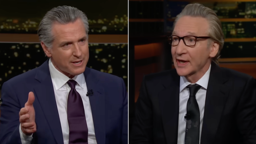 Bill Maher clashes with Newsom over CA leadership, says other side will ask, Have you seen the stats?'