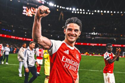 Declan Rice On Why He's A 'Big-Game Player' As Arsenal Eyes UCL, EPL Double