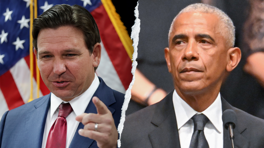 DeSantis hits Obama with brutal one-line response to DOJ politicization accusation: Would like a word