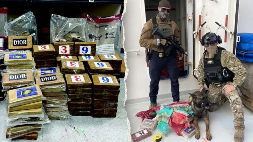 Feds seize $6.4M worth of cocaine aboard oil tanker at Port of Los Angeles, arrest suspected cartel smuggler