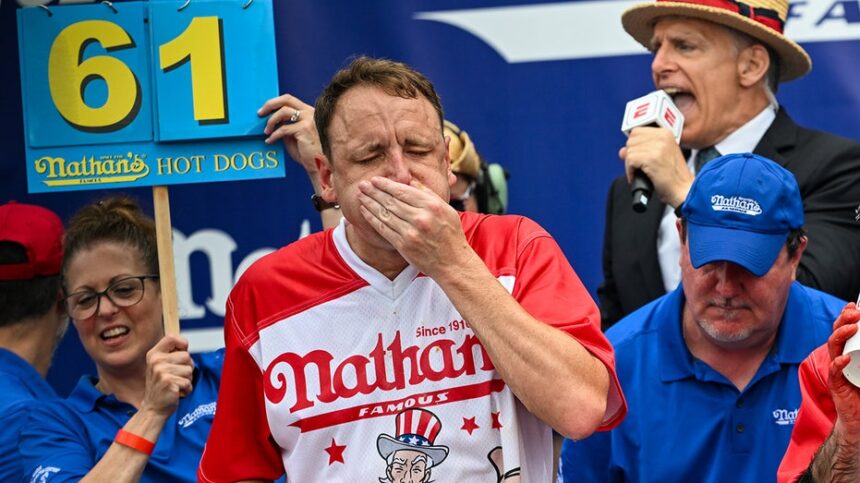 Joey Chestnut sentenced to probation after pleading guilty to drunkenly slapping a man at bar