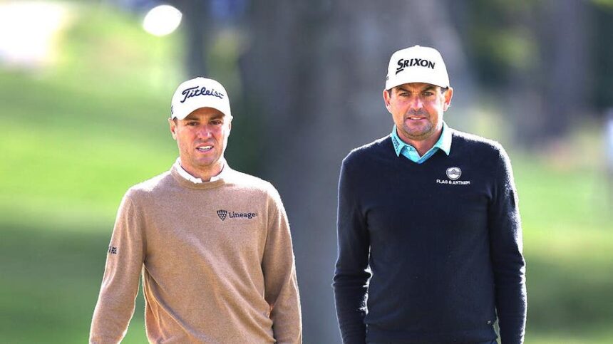 Justin Thomas, Keegan Bradley get heated with official over pace of play at PGA Championship