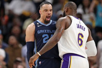 LeBron James' biggest hater was courtside to potentially witness The King's last NBA game