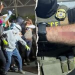 Man charged with assaulting federal officers after allegedly biting ICE agents at Newark anti-ICE protest