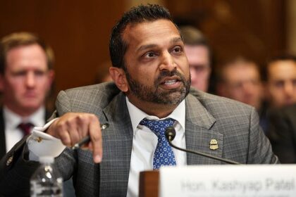 Patel says FBI is 'manhunting' terror suspects around the globe after two high-value captures