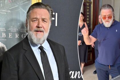 Russell Crowe's blunt warning to autograph seekers outside Paris hotel sparks heated online debate