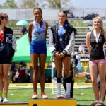 Trans track star sweeps three events, shares first-place podium and qualifies for CA state meet yet again
