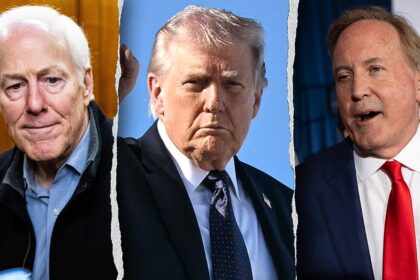 Trump backs Paxton in Texas Republican Senate showdown with Cornyn