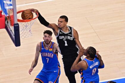 Victor Wembanyama's historic game one performance was personal, Spurs star reveals in postgame interview