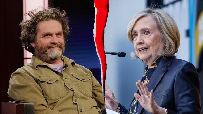 Zach Galifianakis reveals he nearly scrapped 2016 Hillary Clinton interview after campaign's no emails demand