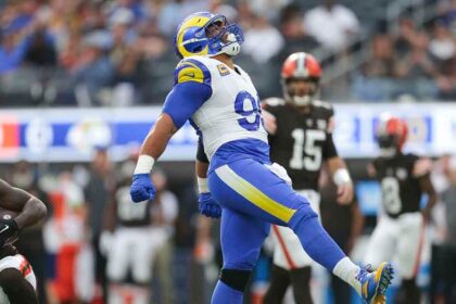 Aaron Donald mulling NFL return after Rams trade for Myles Garrett, eyeing Super Bowl at SoFi