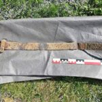 Ancient Viking sword discovered 'sticking up out of the ground' after 1,300 years