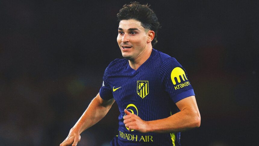 Atletico Madrid Mocks Real Madrid's Bid For Striker Julian Alvarez