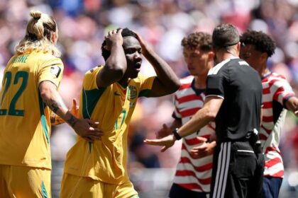 Australia World Cup star speaks out against referee after big loss to US as coaches complain