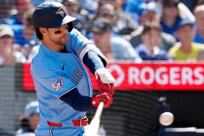 Blue Jays rally while Orioles' double-play attempt negated as umps rule infielder failed to try to tag runner