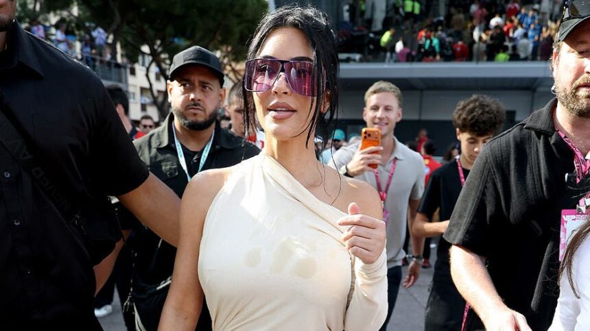 F1 fans are irate at Kim Kardashian for stealing Monaco winner Kimi Antonelli's towel