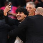 Fan disrupts NBA Finals Game 1 while trying to take selfie with Spurs' Victor Wembanyama