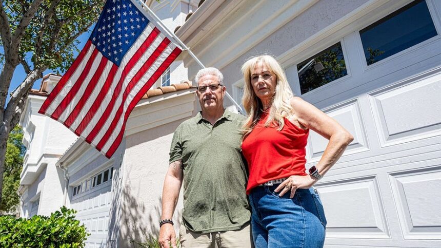 HOA threatens American flag-flying homeowners as they fight for Old Glory before nations 250th birthday