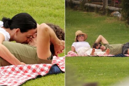 Katy Perry and Justin Trudeau steal kisses during Santa Barbara picnic ahead of one-year anniversary