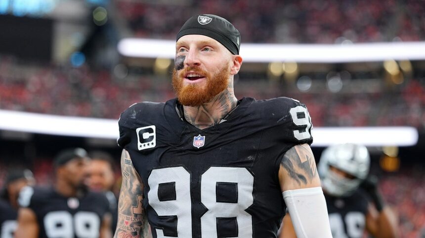 Maxx Crosby plans to attend America 250 UFC fight, talks White House, Fernando Mendoza, Tom Brady and Olympics