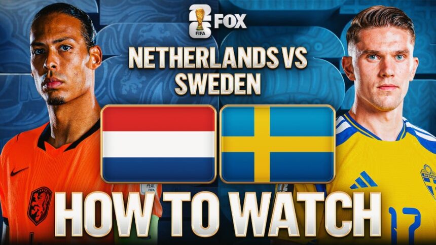 Netherlands vs. Sweden: How to Watch, TV Channel, Live Stream, Time