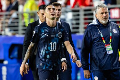 Paraguay's Almiron The 1st Player Red-Carded At The World Cup Under New Rule