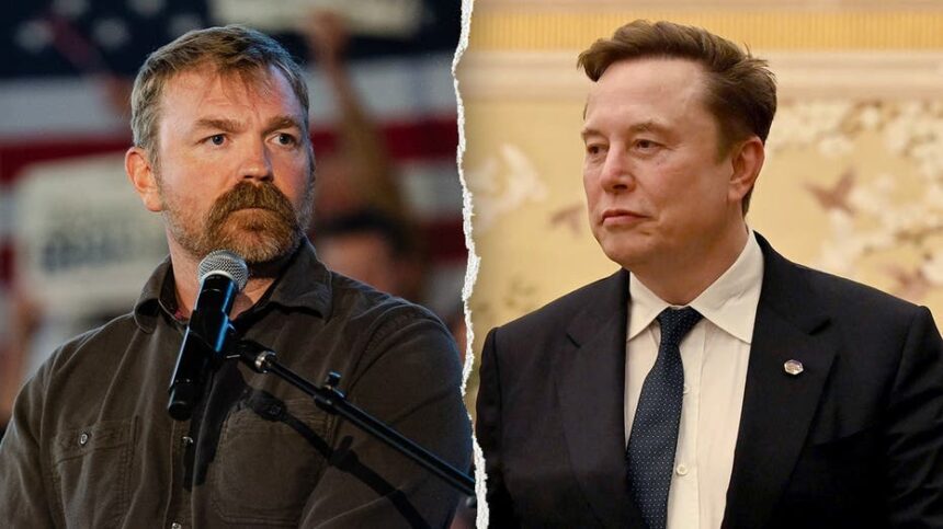 Platner's 'deranged' response to Musk becoming a trillionaire sparks online outrage: 'Loserthink'